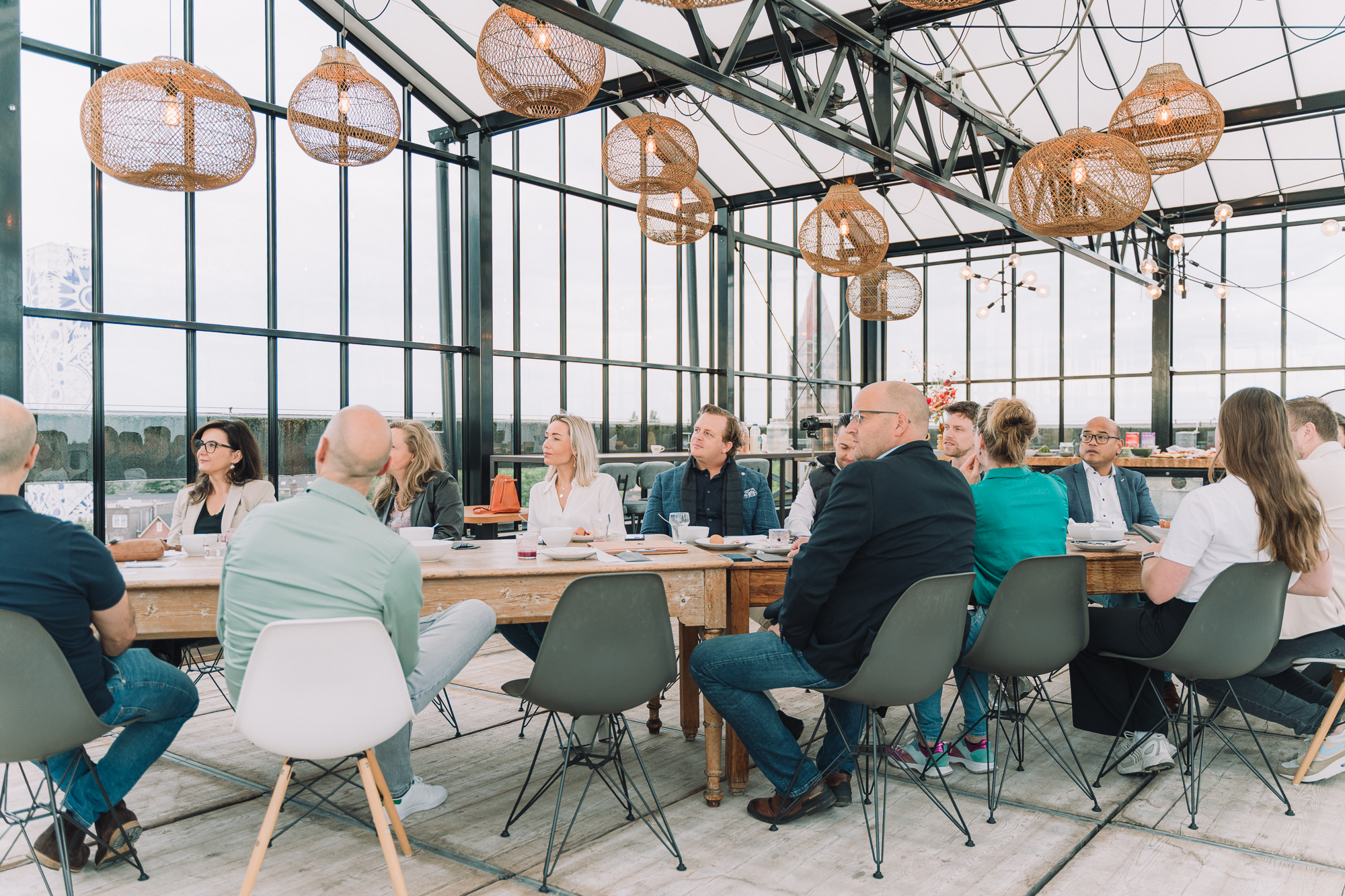 samen elkaar helpen om te groeien als ondernemer